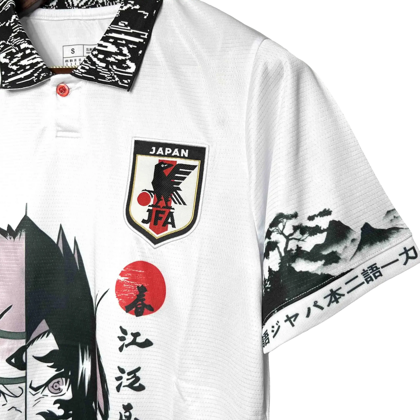 Naruto Sasuke Japan Soccer Jersey by NipponKits