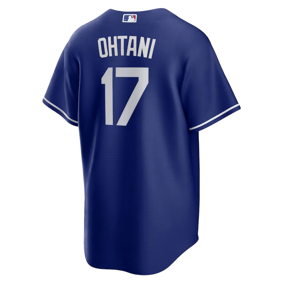 Ohtani blue jersey Dodgers royal alternate uniform number 17 professional NIPPONKITS
