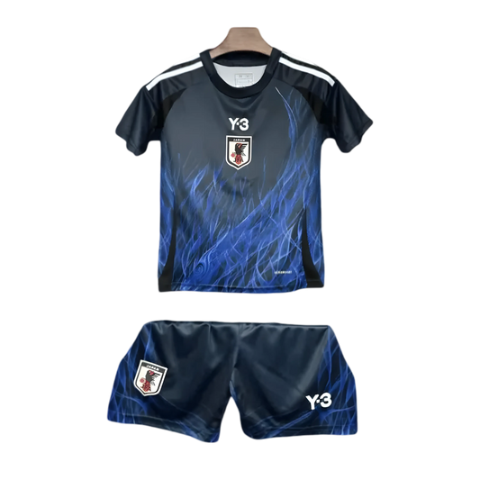Y3 Japan Kids Blue Home Jersey front view – NipponKits
