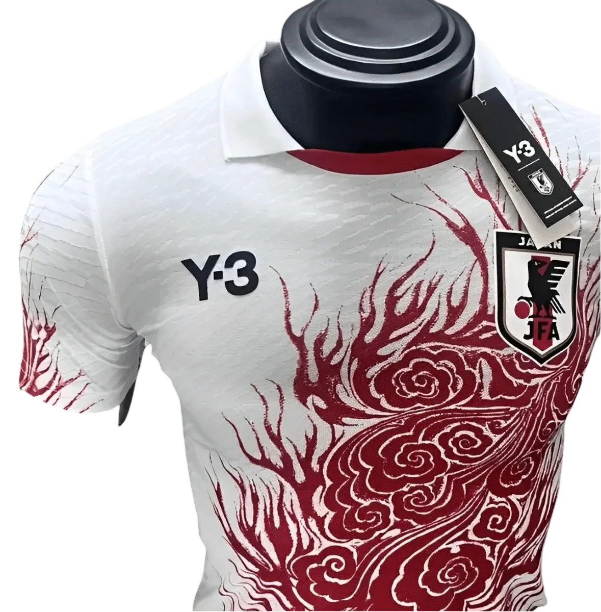 Y3 Japan Special Edition Jersey White Red by NipponKits