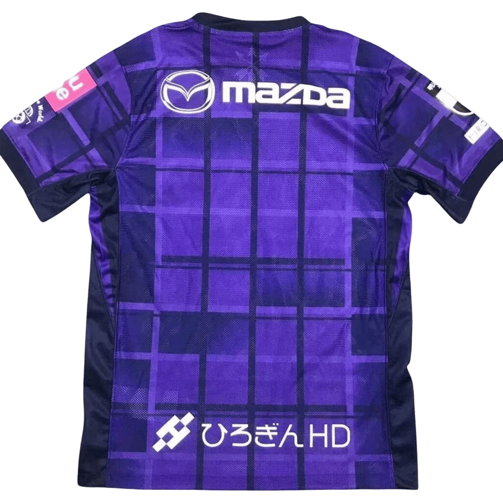 Purple sanfrecce hiroshima jersey mitsuta design authentic construction heritage quality NIPPONKITS