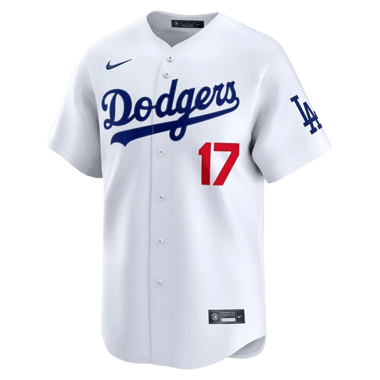 Shohei Ohtani Dodgers jersey 2025 home white number 17 World Series champion NIPPONKITS premium
