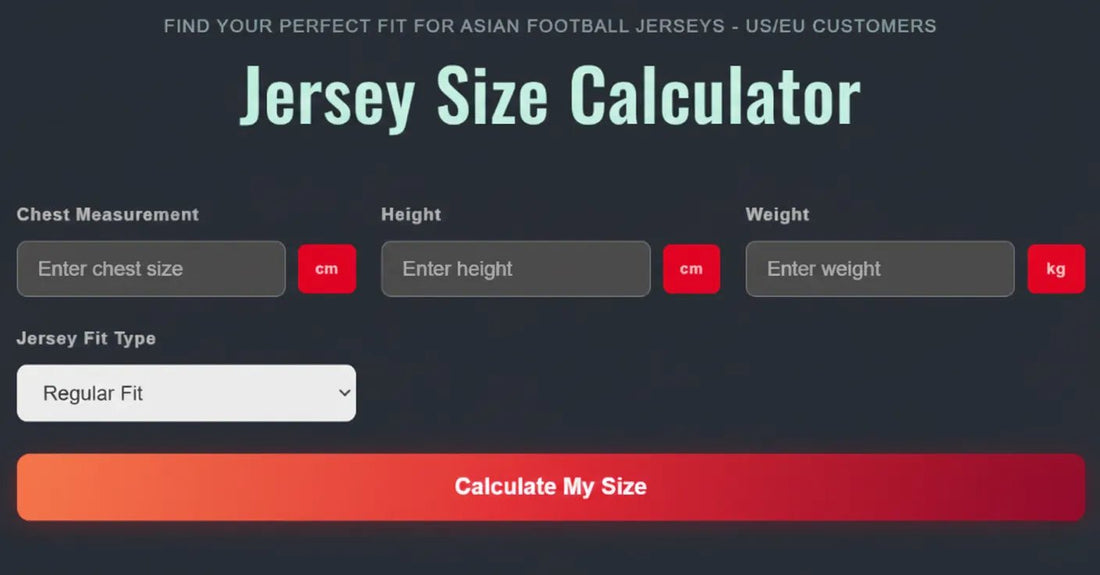 Asian Fit vs European Fit: How to Choose the Perfect Japan Football Jersey