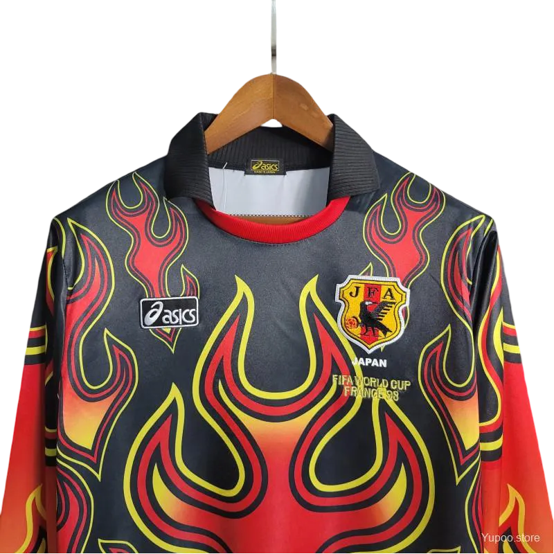 Long Sleeve Red Goalkeeper Japan Jersey 1998 – NipponKits