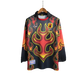 1998 Japan Goalkeeper Red Flame Jersey front view – NipponKits