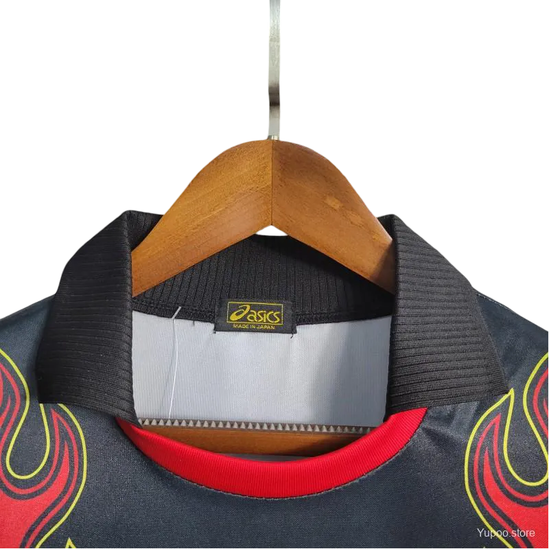 Japan National Team Keeper Kit with white flames – NipponKits