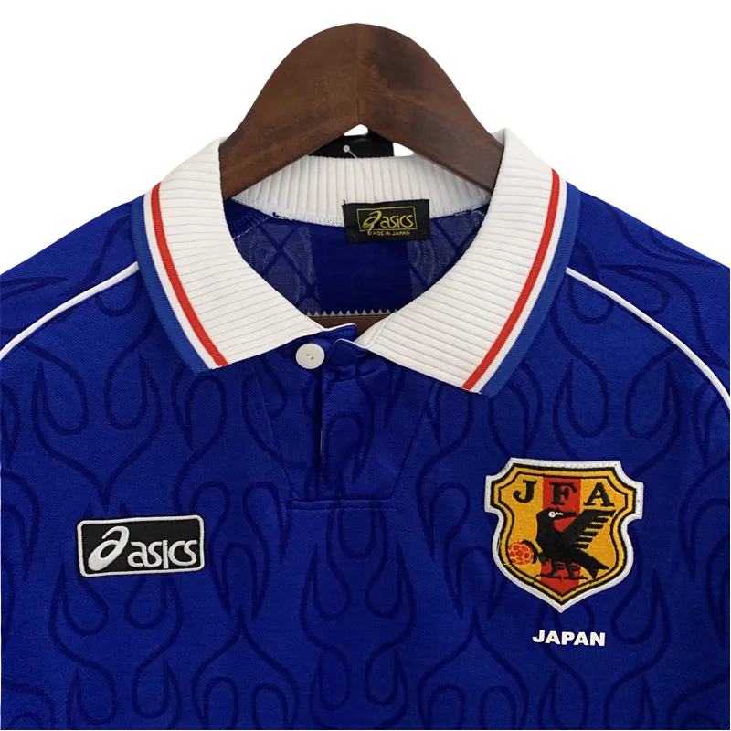 Japan Retro Football Kit with flame sleeves – NipponKits