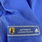 Japan Home Jersey 2000 red flame sleeve graphics JFA crest embroidered early 2000s design detail