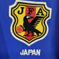 Blue japan home jersey 2000 retro polo collar y2k asian cup championship comfortable collector fit NIPPONKITS excellence