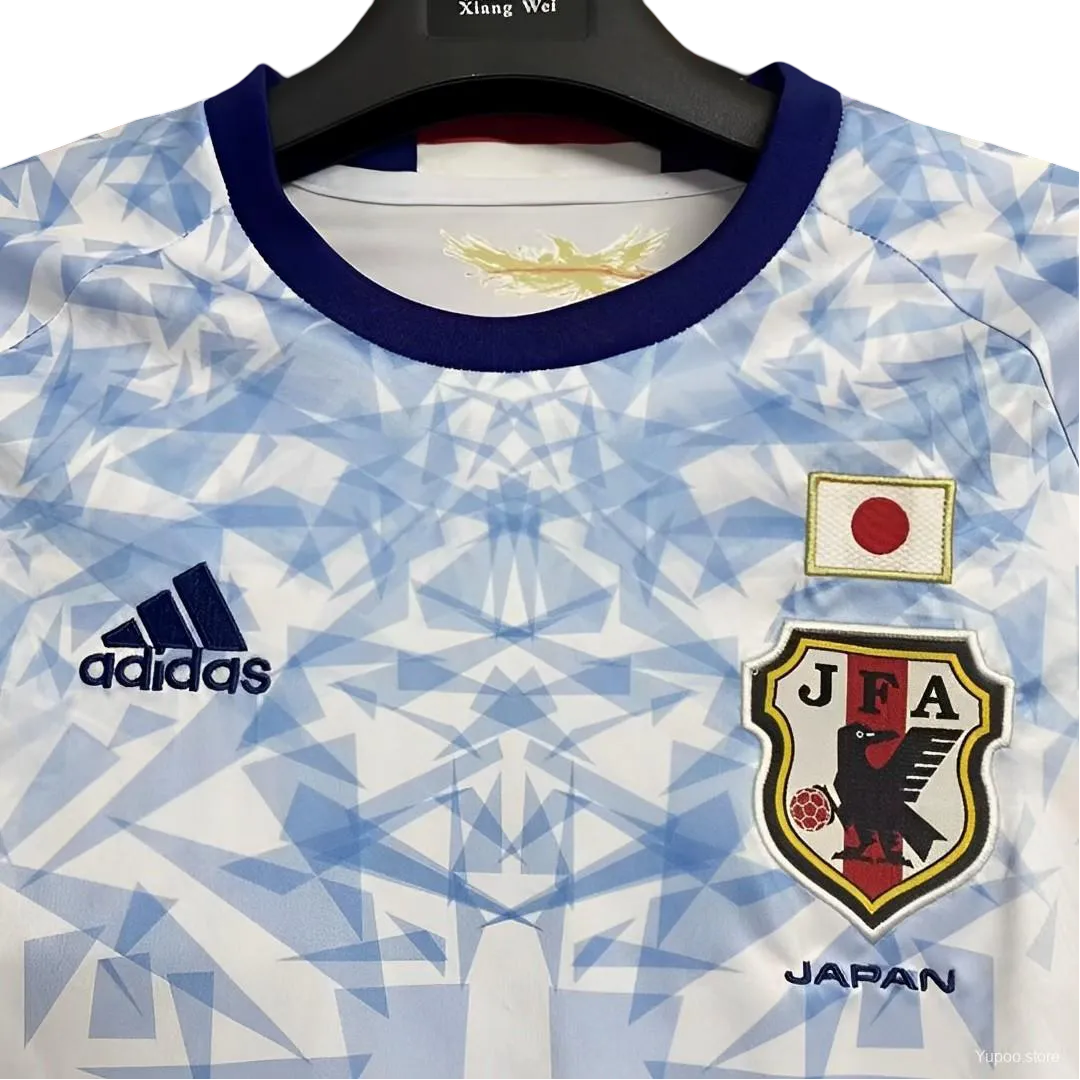 White Japan Retro Football Kit 2017 – NipponKits