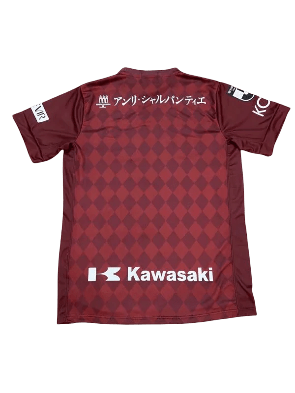 Vissel home jersey maroon design authentic asics construction heritage quality NIPPONKITS