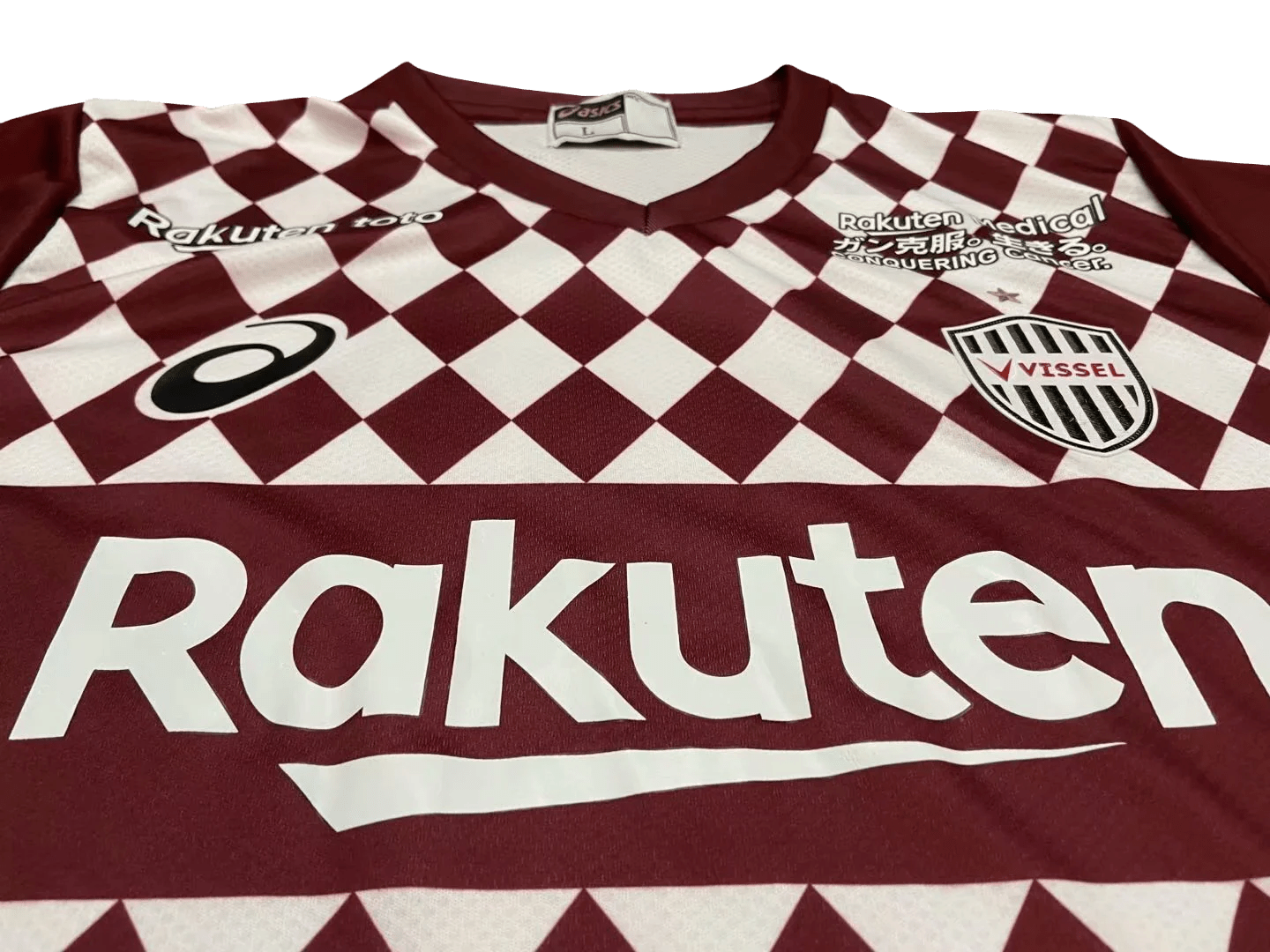 Maroon home jersey vissel rakuten authentic construction heritage NIPPONKITS japanese football