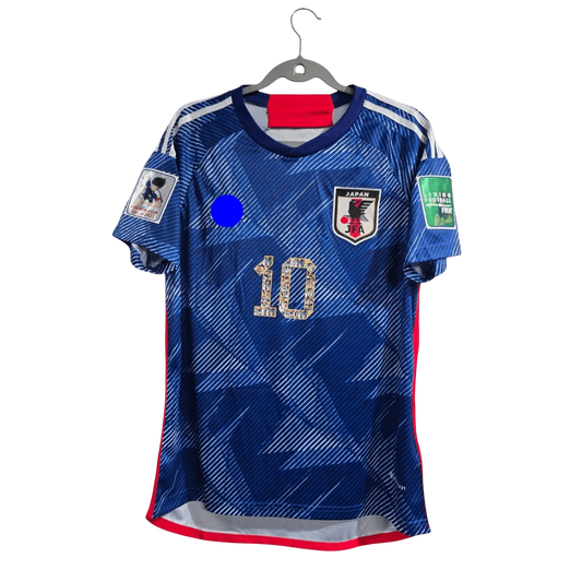 Captain Tsubasa Blue Jersey with Japan national team colors and legendary number 10 design by NipponKits Store