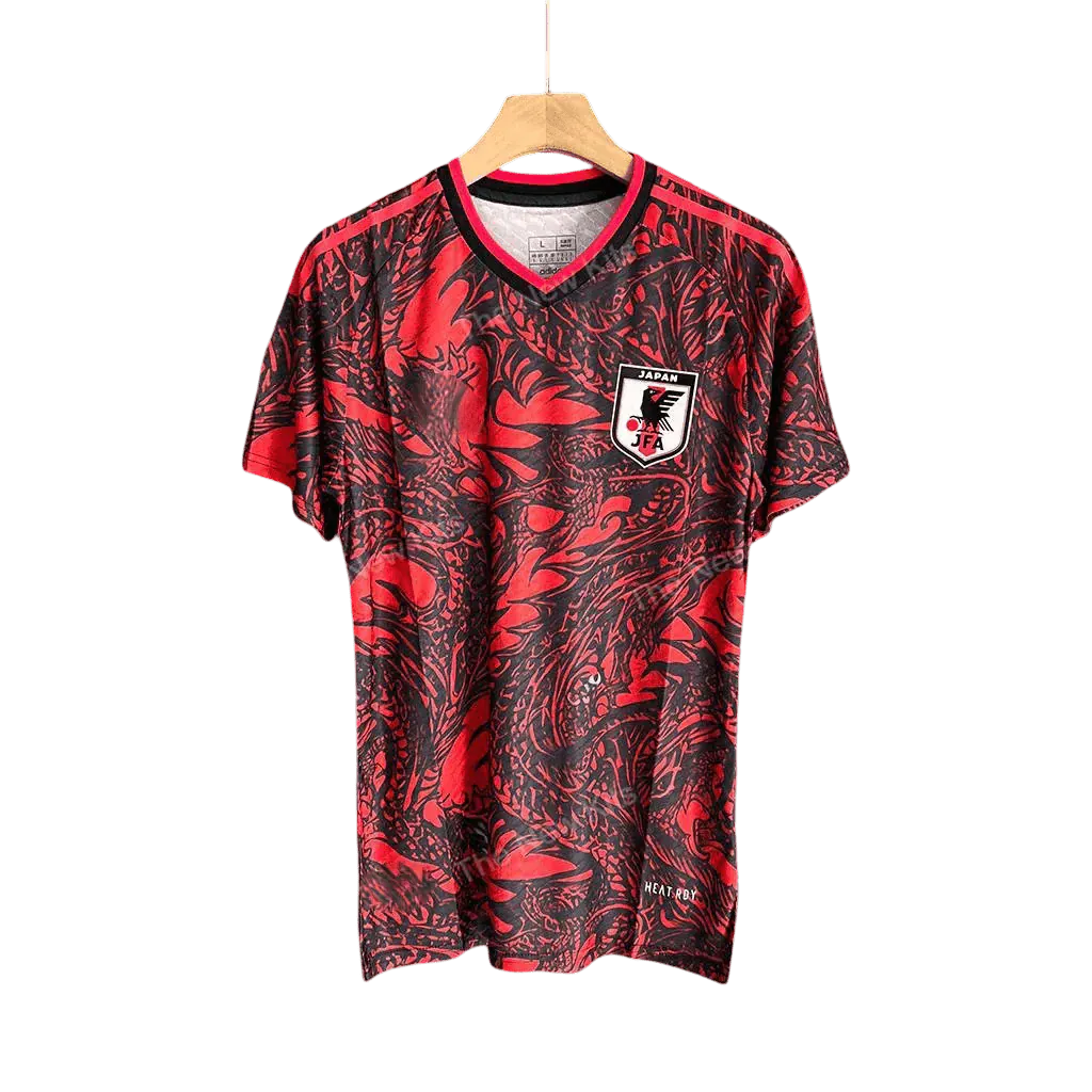 Japan Red Dragon Anime Jersey front view – NipponKits