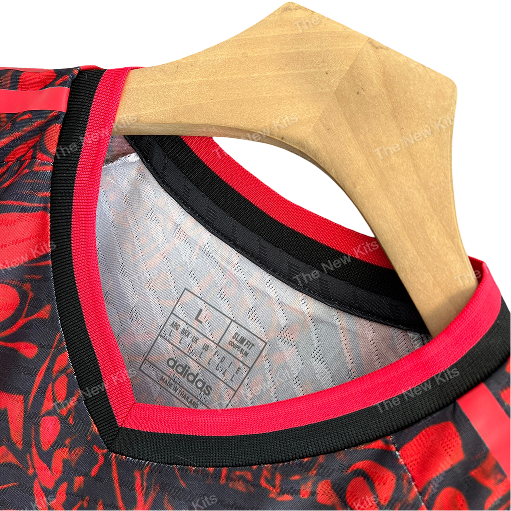 Japan Dragon Football Kit red anime concept – NipponKits
