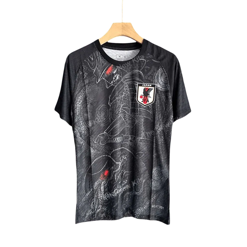 Japan SAMURAI BLACK Jersey front view – NipponKits