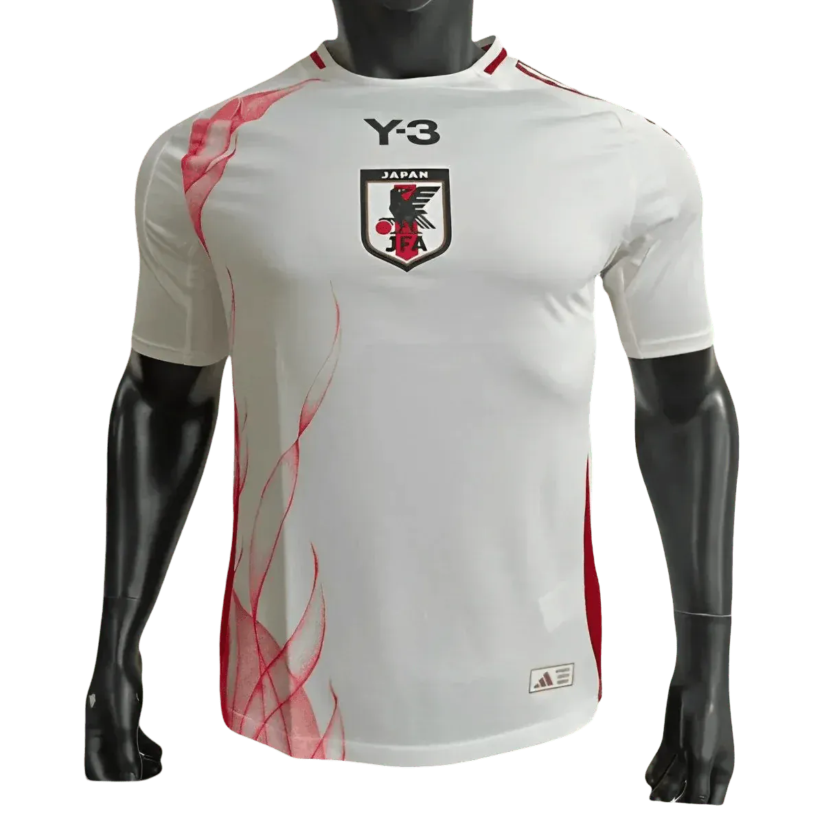 Japan away kit 2024-25 white player version yohji yamamoto red flame design professional construction NIPPONKITS Store