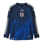 2024 Y3 Japan Jersey Blue Home & Player Version - Long Sleeve Jersey