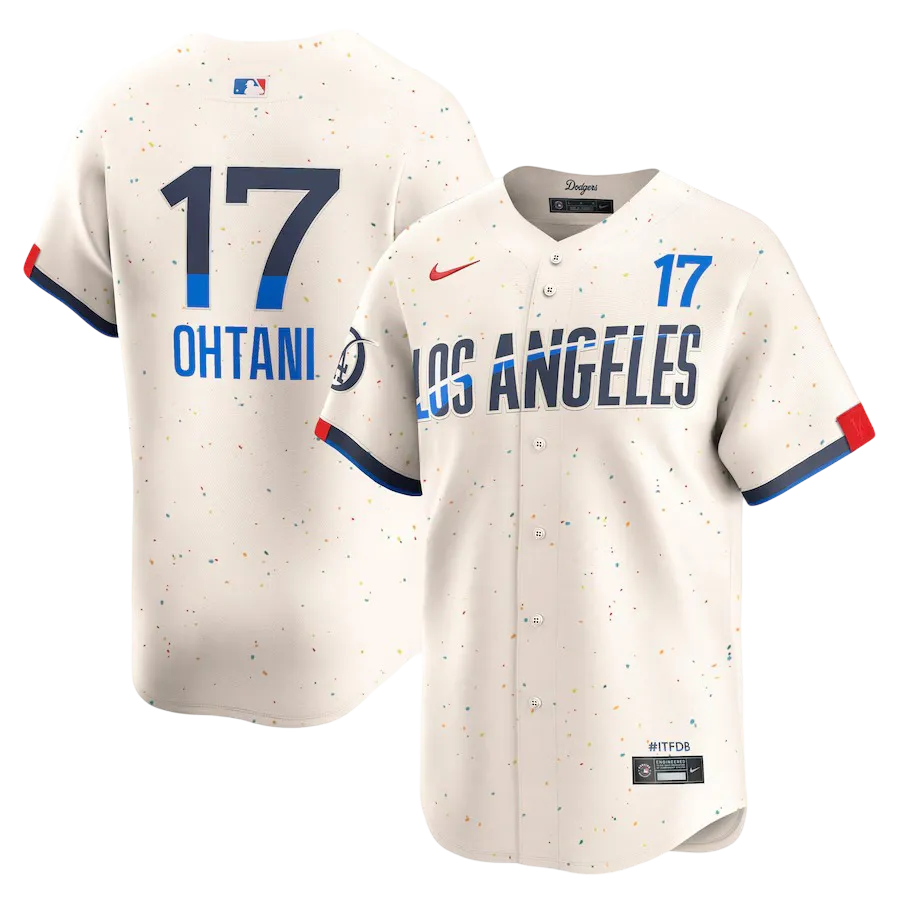 City Connect Ohtani jersey cream Los Angeles Dodgers limited edition NIPPONKITS