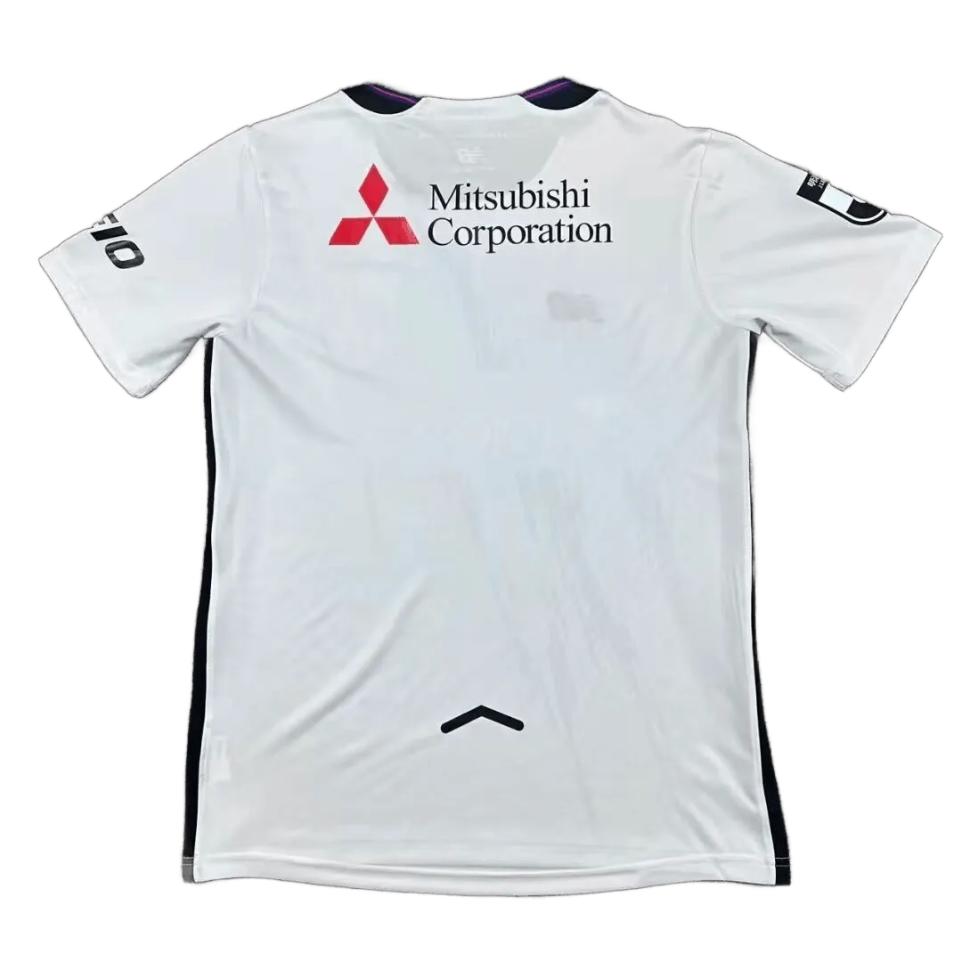 FC Tokyo away jersey 2026-27 fan version back view white Mitsubishi Corporation sponsor