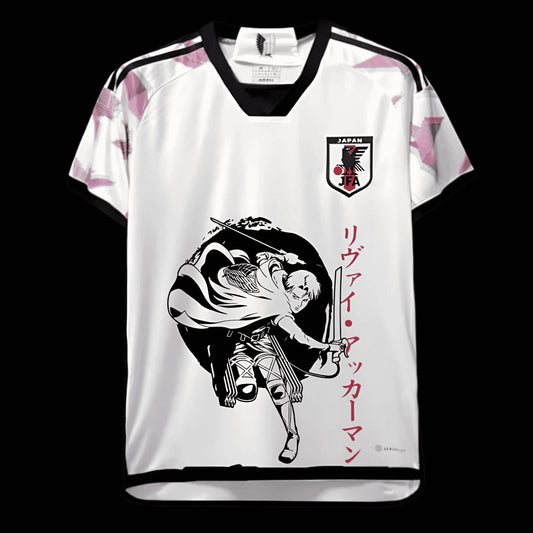 Japan Eren Jäger Jersey - Attack On Titan Anime Jersey front
