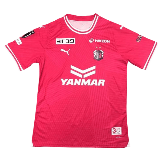 Cerezo osaka jersey 24/25 home red cherry blossom petal pattern Yanmar