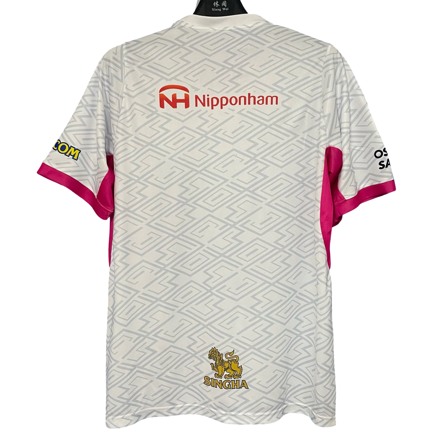 Cerezo Osaka 2025/26 Away Jersey back view sponsors Nipponham and Singha