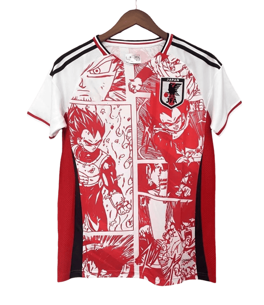 Dragon Ball Manga Jersey - Red and White Design