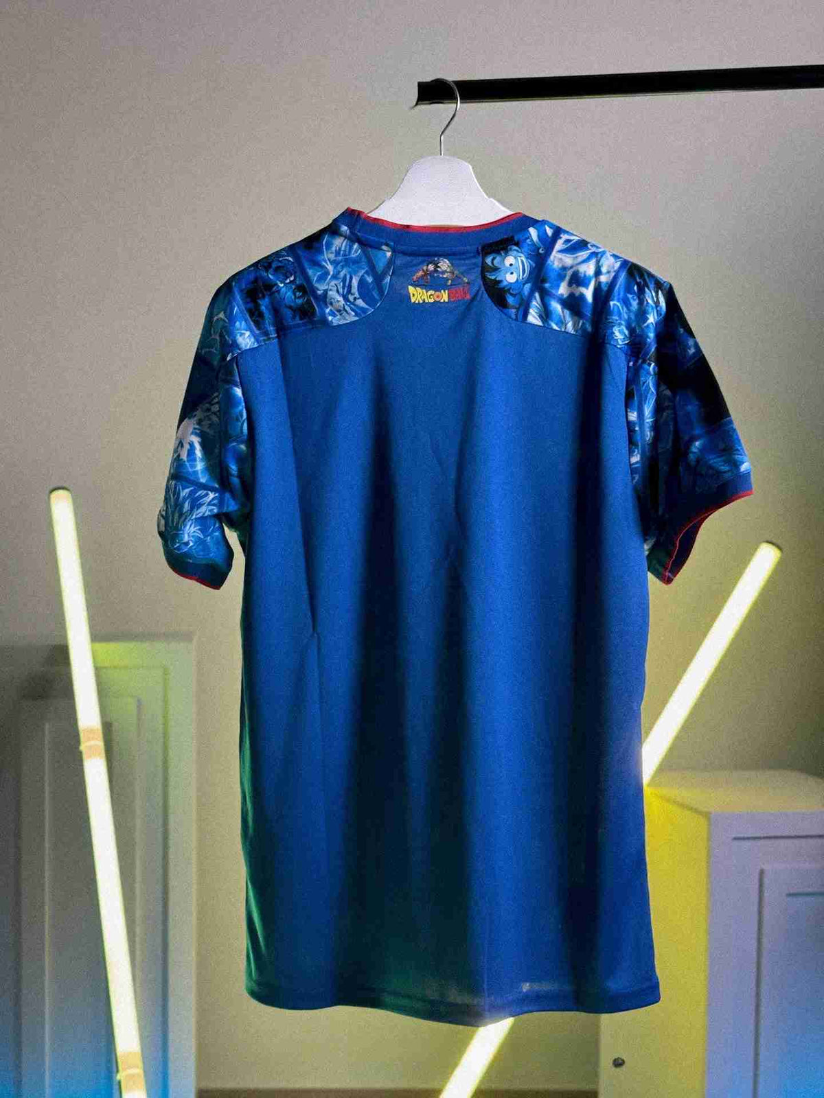Japan Dragon Ball Blue Jersey - Manga Comic Design Back 