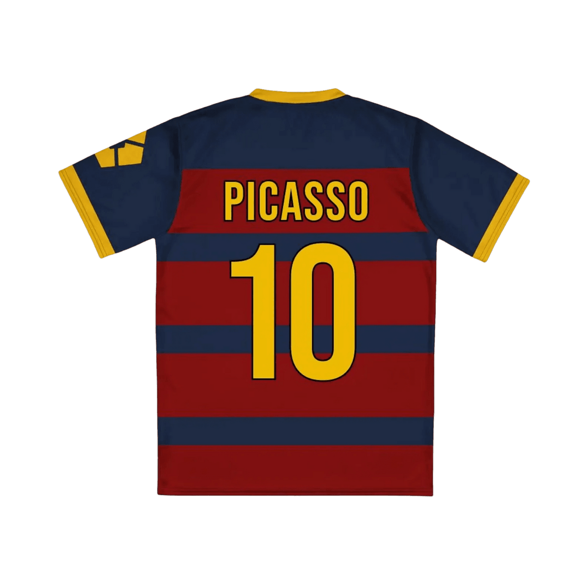 FC Barcha Jersey – Blue Lock with 'PICASSO' and number '10' on a white background