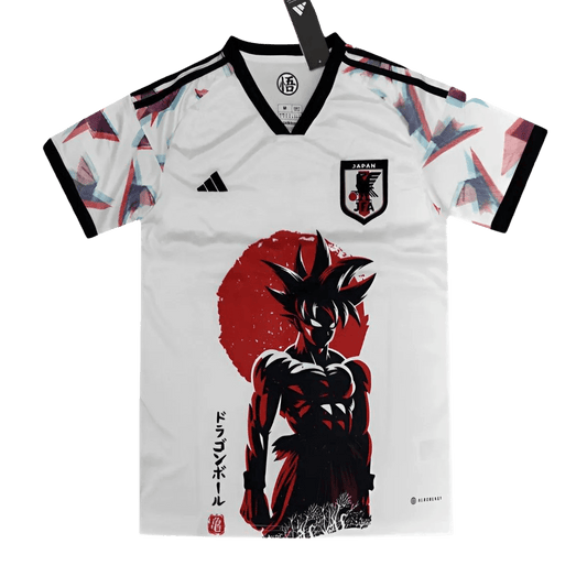 Japan Goku White Jersey