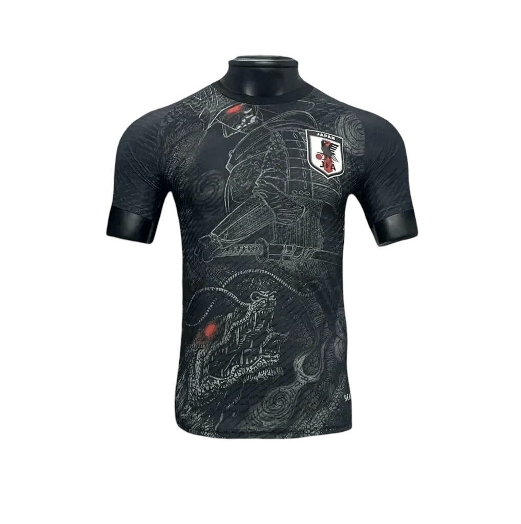JAPAN Black Demon Jersey front view – NipponKits