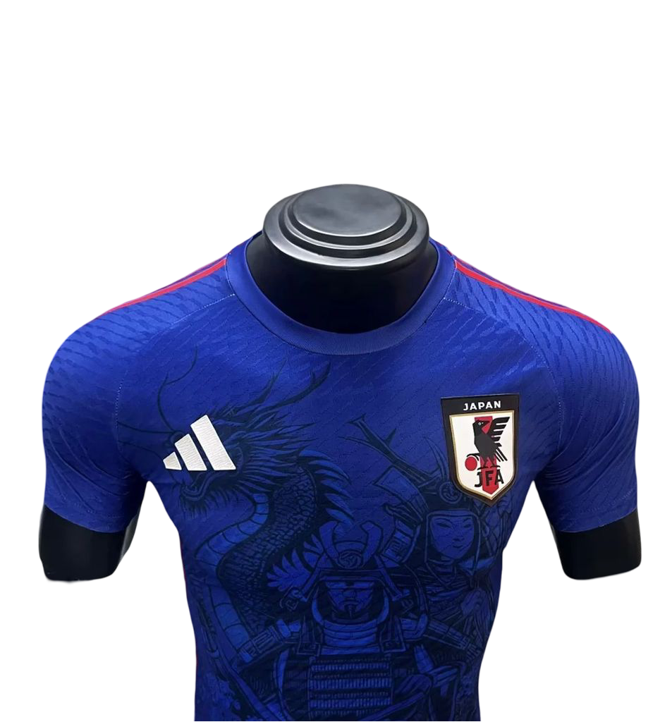 Japan Flame Concept Football Kit in blue – NipponKits