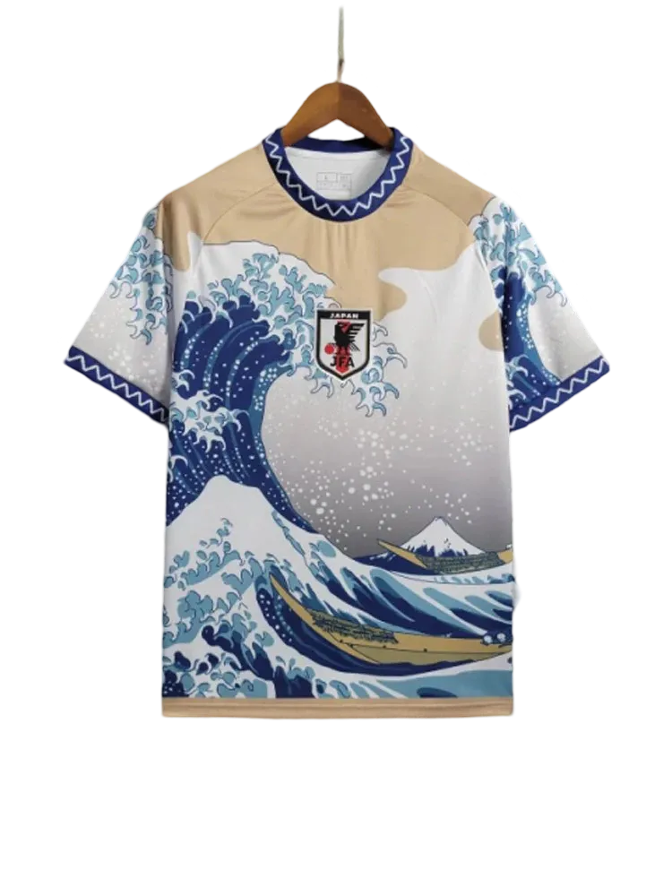 JAPAN "KANAGAWA" Gold & White Jersey - Japan Special Kits by NipponKits
