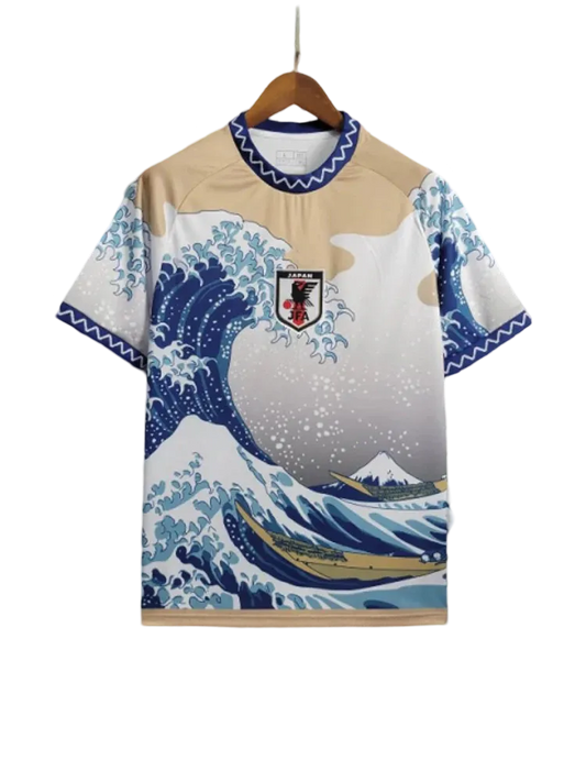 JAPAN "KANAGAWA" Gold & White Jersey - Japan Special Kits by NipponKits