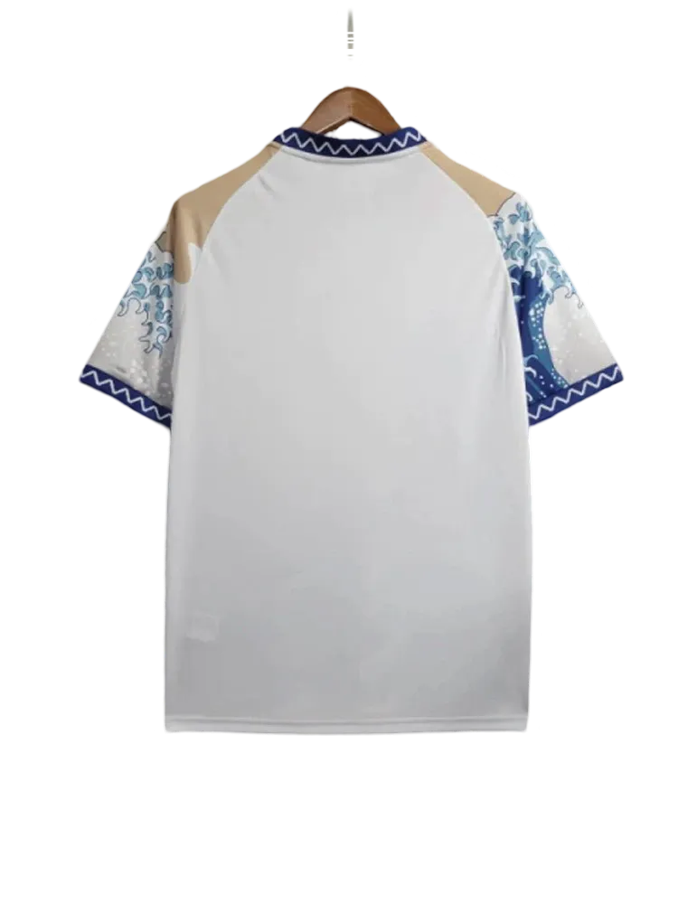 Kanagawa Japan Gold and White Soccer Jersey by NipponKits