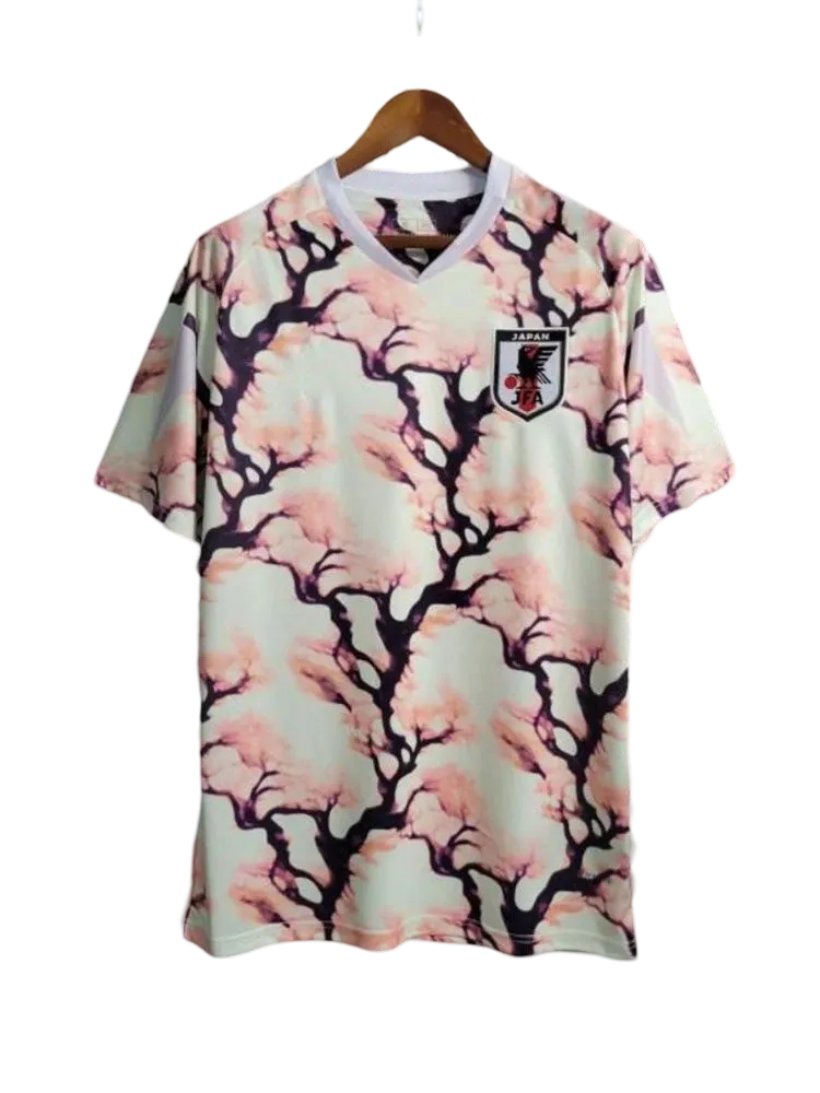 JAPAN "SAKURA" WHITE JERSEY - Japan Soccer Jersey