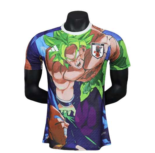JAPAN x DRAGON BALL SUPER "BROLY" JERSEY - Japan Soccer Jersey by NipponKits