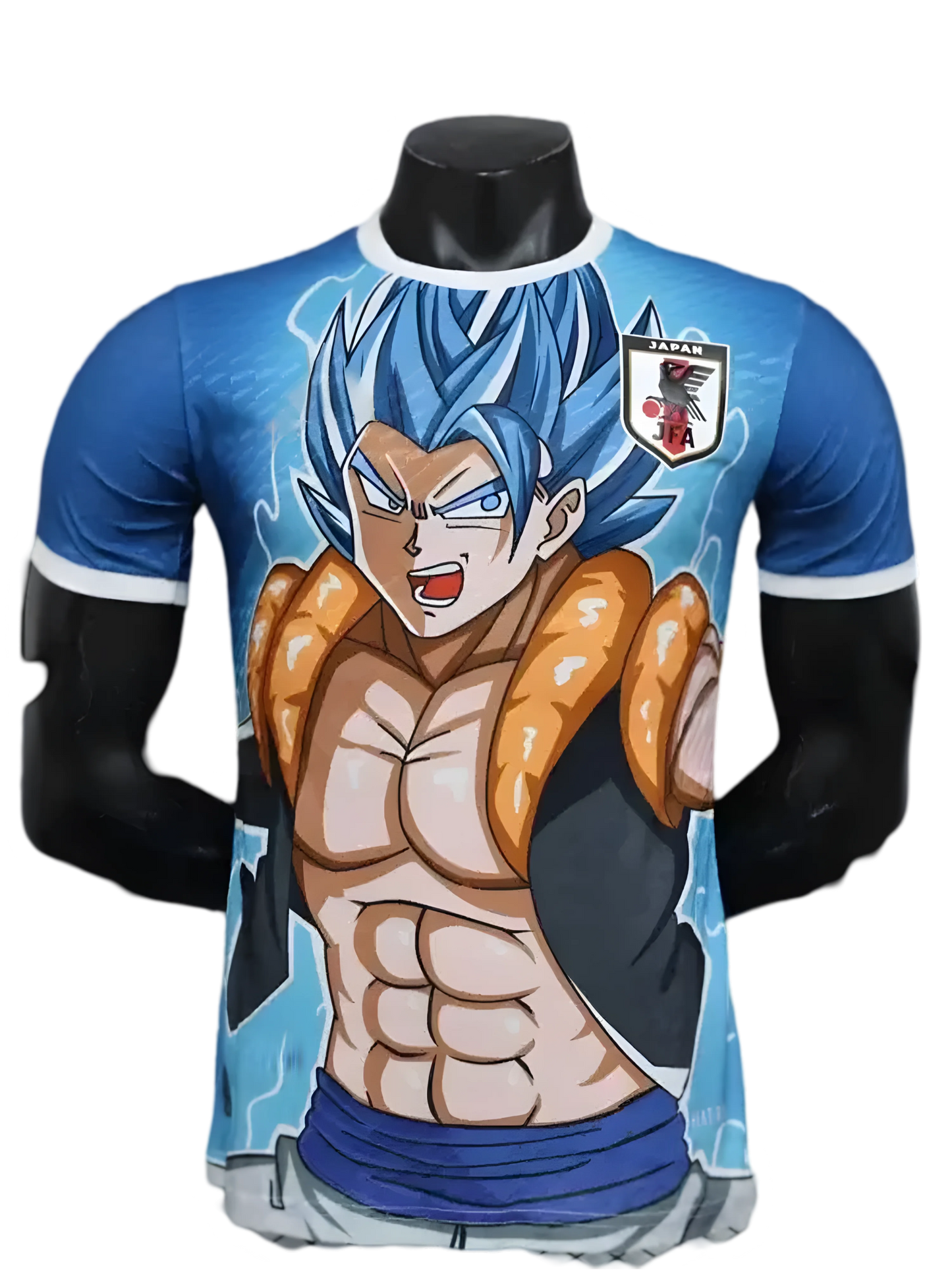Gogeta Blue Japan Anime Soccer Jersey from NipponKits