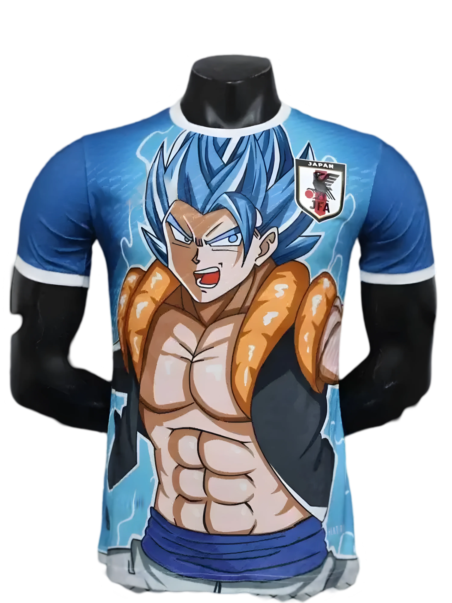 Gogeta Blue Japan Anime Soccer Jersey from NipponKits
