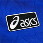 Japan long sleeve retro jersey 1996 blue home asics with official JFA crest

