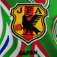 Japan long sleeve goalkeeper retro jersey 1998 World Cup green asics with official JFA crest badge
