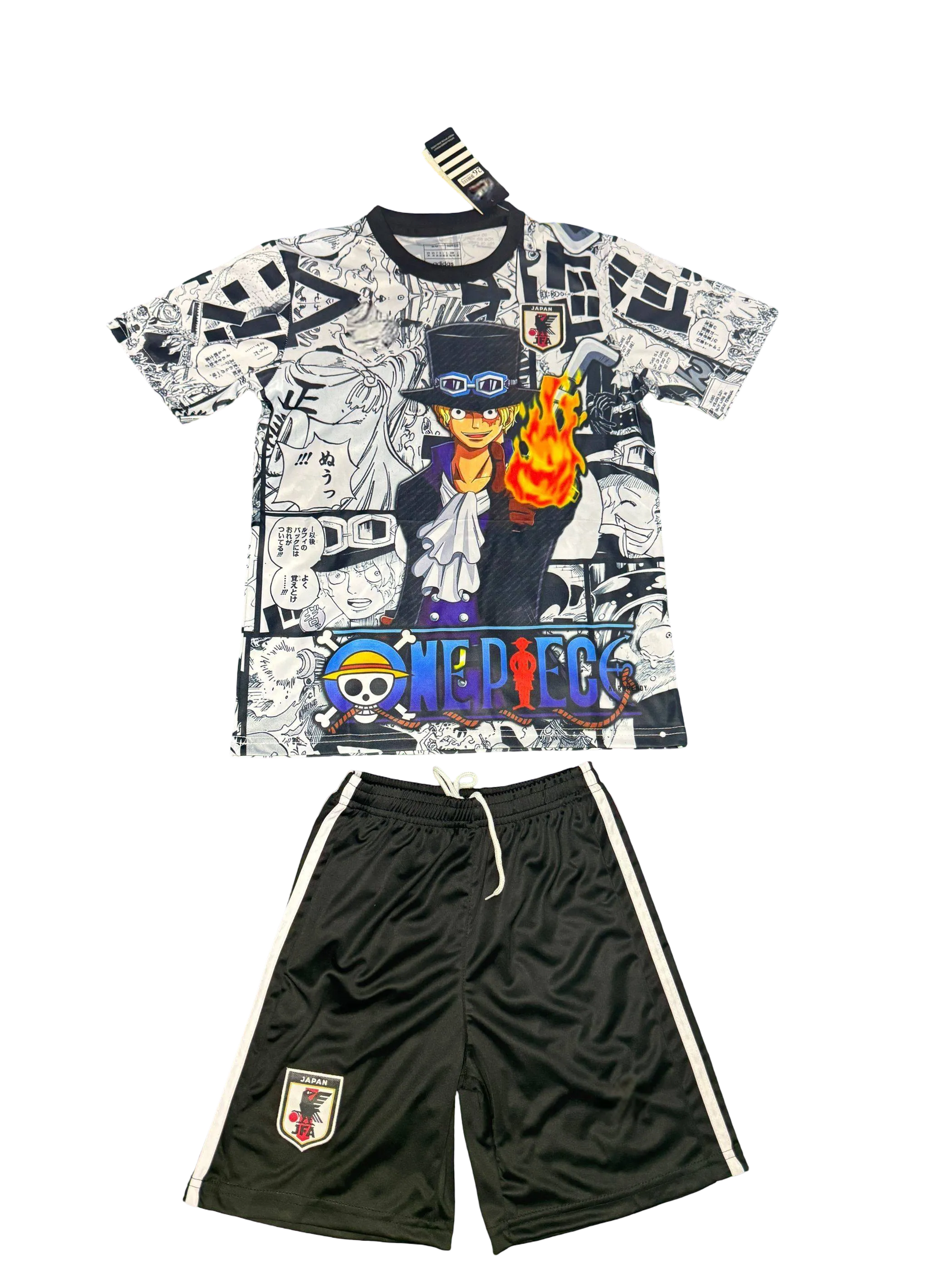 Japan Ace One Piece Kids Football Kit with jersey and shorts