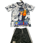 Japan Ace One Piece Kids Football Kit with jersey and shorts