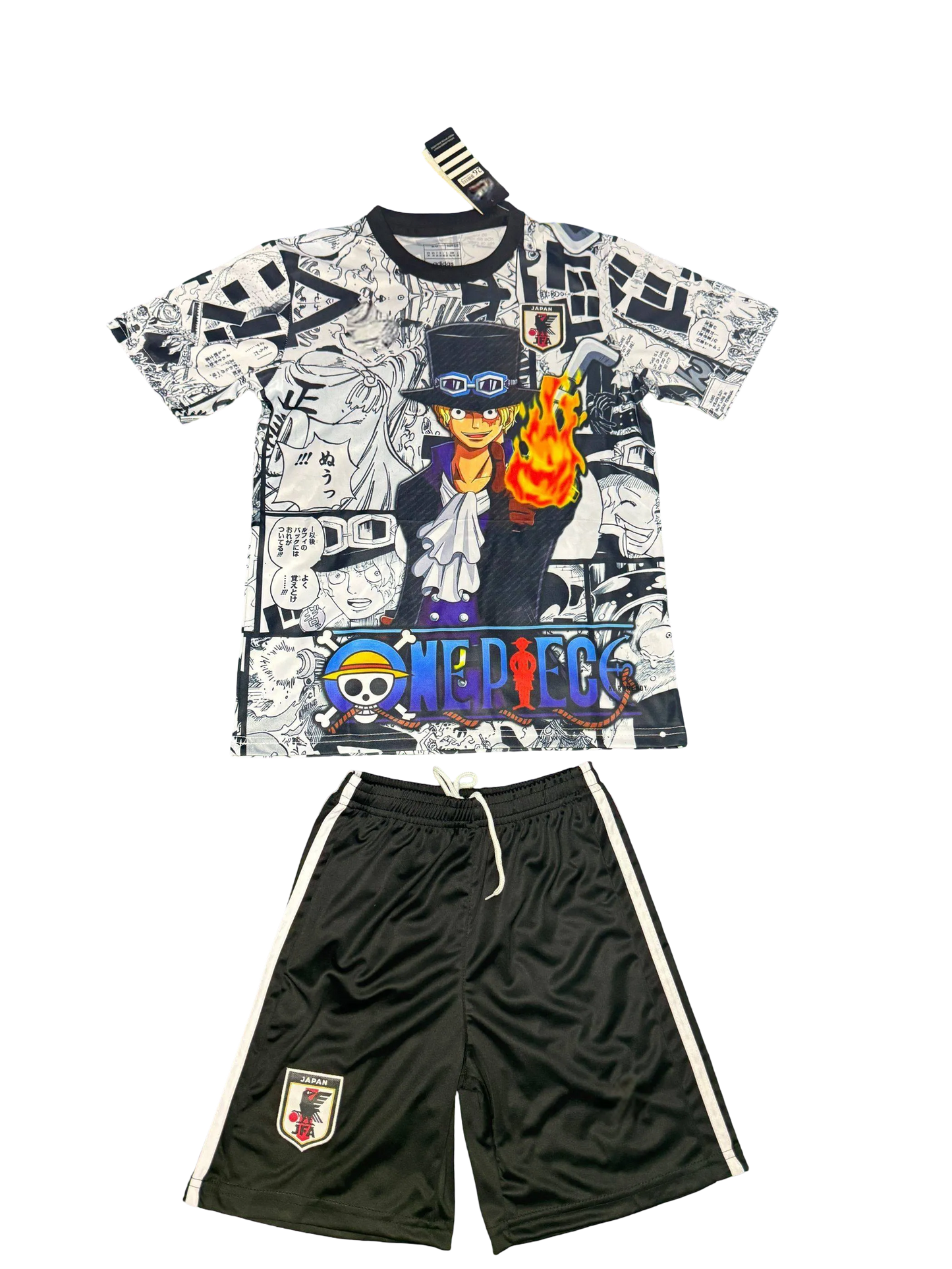 Japan Ace One Piece Kids Football Kit with jersey and shorts