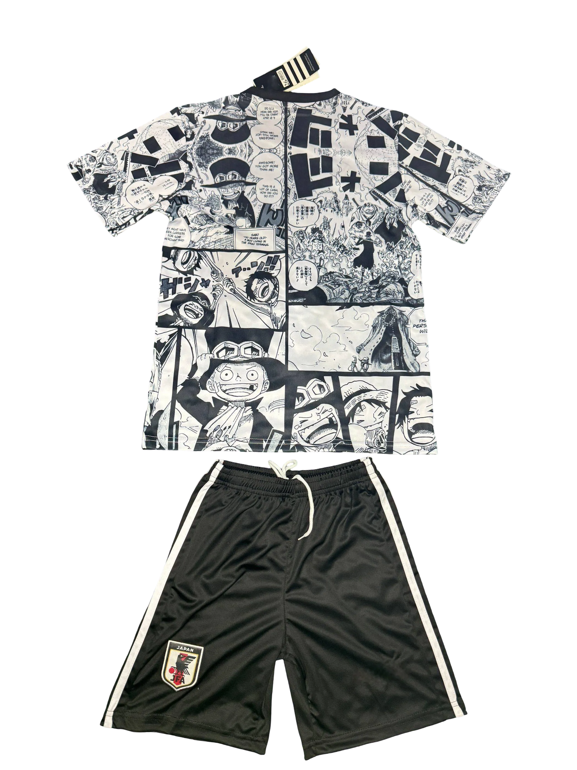 One Piece Ace anime soccer jersey for kids – Japan edition