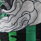JFA crest on green artistic Japan football shirt – NipponKits
