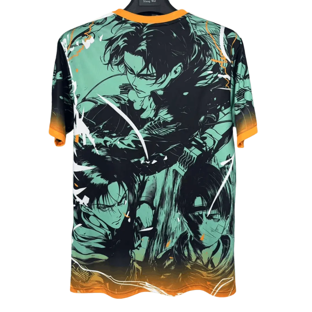 Japan Attack On Titan Green Jersey