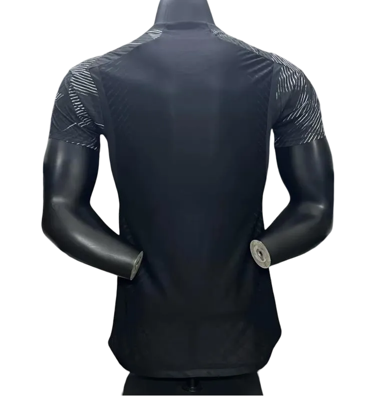 Player Japan Football Kit in full black – NipponKits