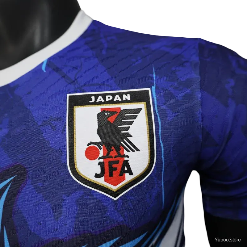 Limited edition Japan Football Kit blue owl design – NipponKits

